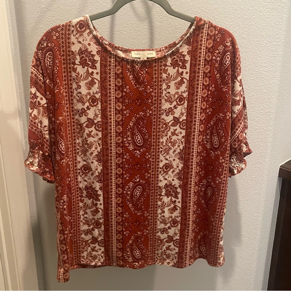 Parallel Skies XL Women's Blouse